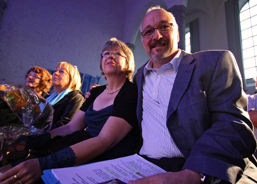 Eva und Juergen Graesslin beim Aachener Friedenspreis