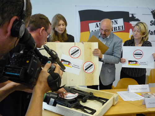 JG bei Aktion Aufschrei